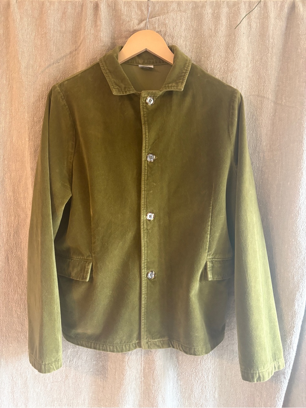 CP Shades Sausalito  Olive Green 100% cotton jacket VTG